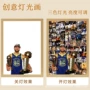 nba发光男生篮球装饰画