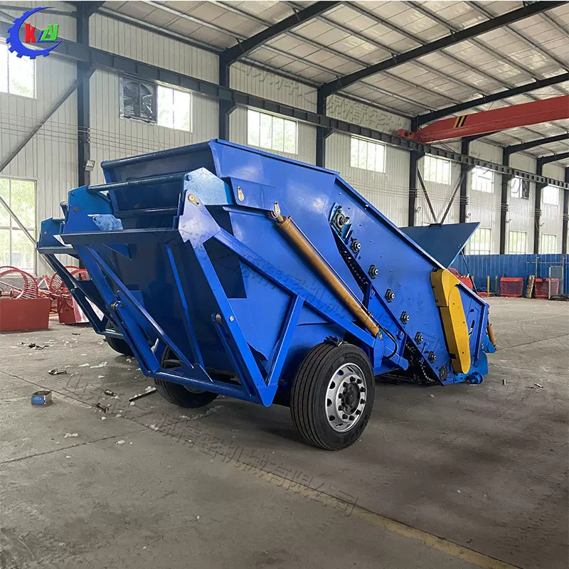 山西农田石头清理设备 拖拉机牵引式农田捡石机 新疆土壤筛石机