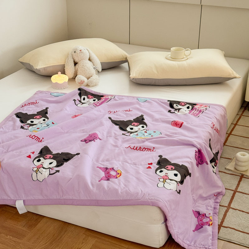 퍼플 쿠로메 [워시드 코튼/뭉침 없는 전체 시트]