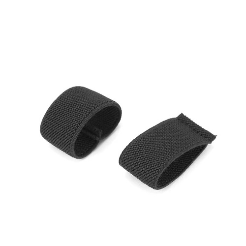 Canvas twill elastic belt loop strap ring loose fit pants belt tail clip woven strap accessory nylon strap small loop