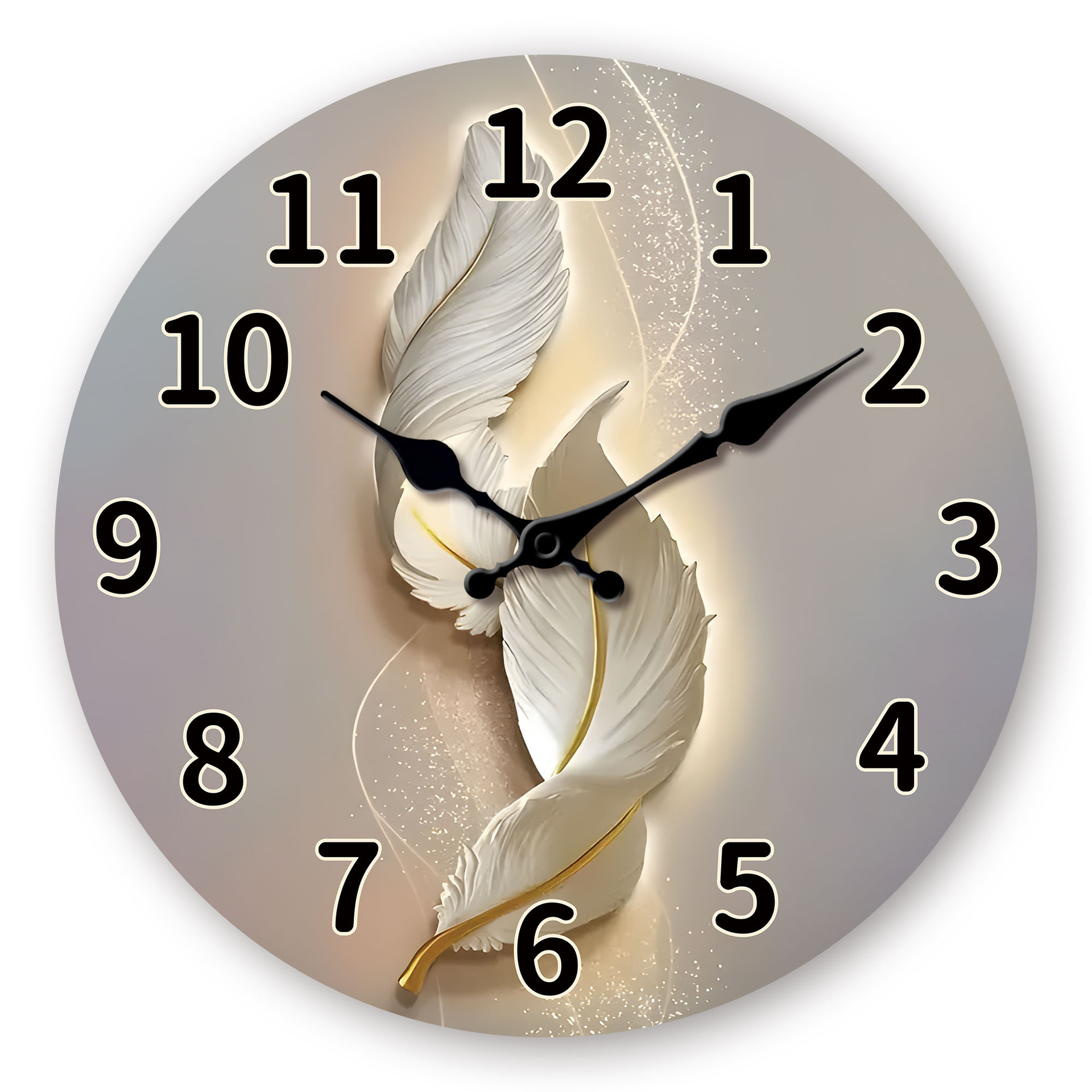 12 pulgadas fabricantes transfronterizos personalidades retro dibujos animados reloj de madera MDF silencioso decoración reloj de cuarzo