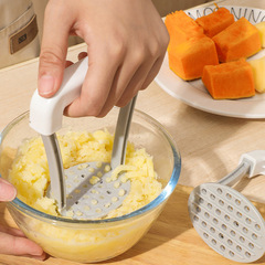 Mashed potato masher wholesale manual household plastic wavy sweet potato pumpkin mung bean paste baby food supplement tool