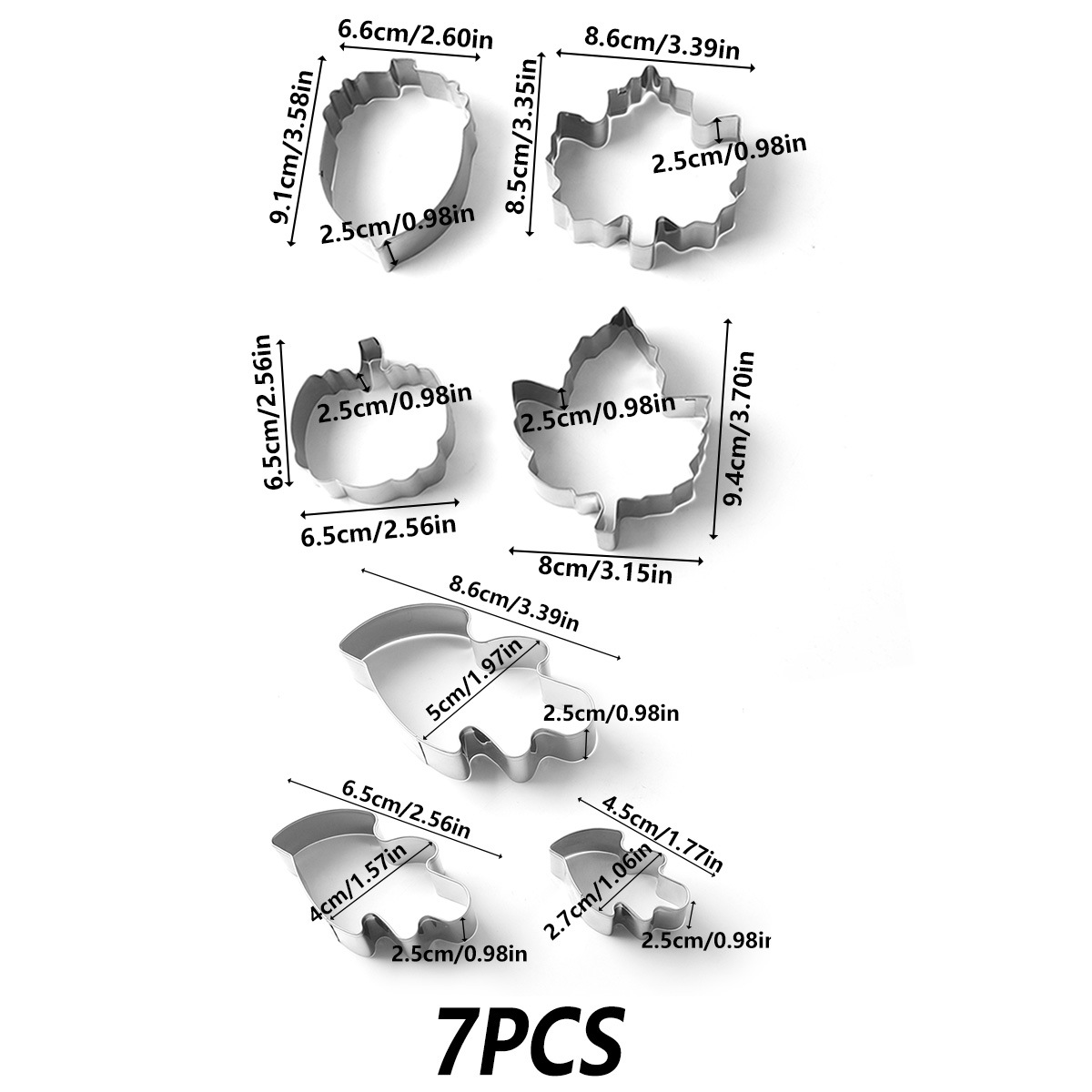 (Cross-border trading), winter creative maple leaf stainless steel