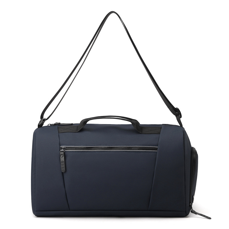Bolsa de viaje de cuero transfronteriza de Amazon con separación de seco y húmedo, estuche de viaje deportivo, mochila de fitness, modelo unisex de comercio exterior