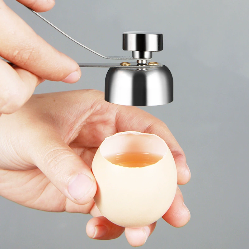 Открывалка для яиц 304 из нержавеющей стали открывалка для яичной скорлупы клейкий рисовый взбиватель яиц Французское средство для удаления яичной скорлупы морская утка яичный пунш
