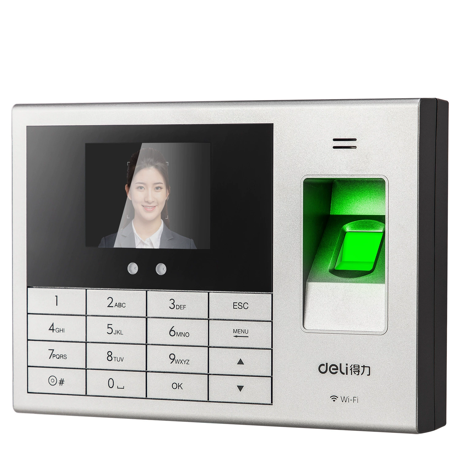 Deli 14050CS датчик отпечатков пальцев машина выбора лица сотрудники сотрудники вход Смарт интегрированная машина Замена