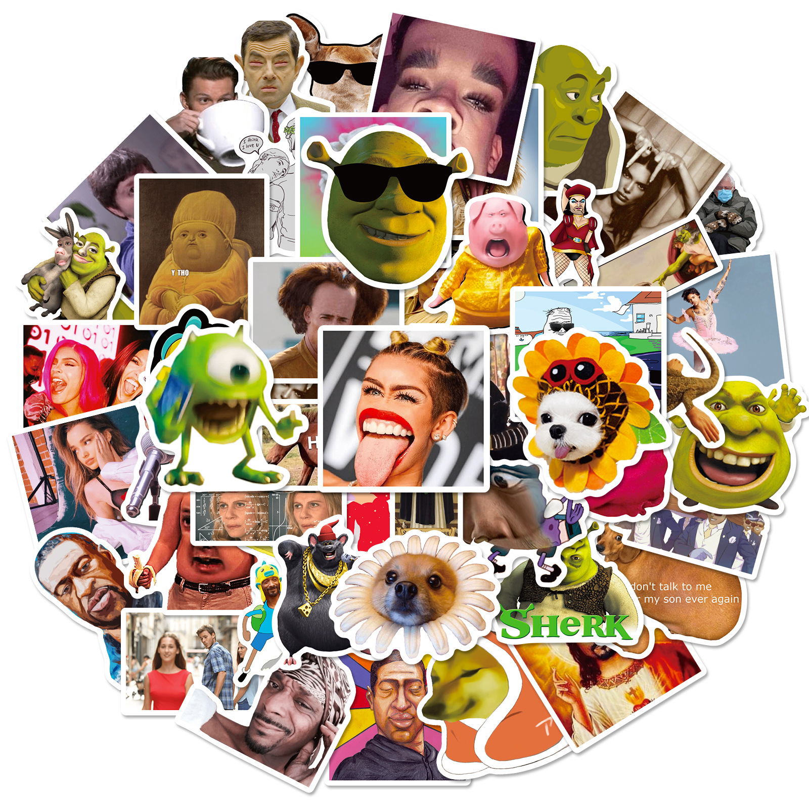 50 funny stickers