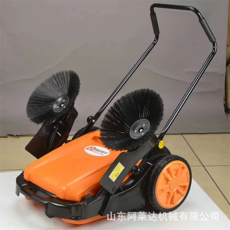 factory small-scale Hand push Sweeper Residential quarters Property Road Sweepers Power Sweeper