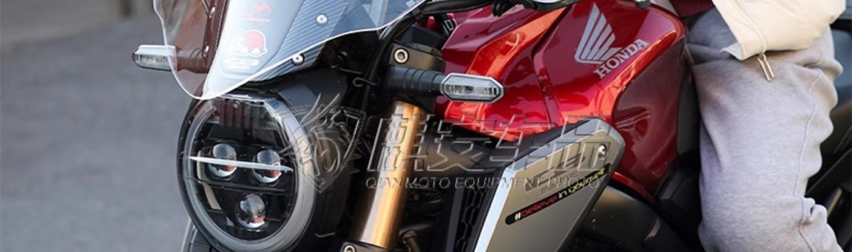 Men's Motorcycle Front Windshield Universal Handlebar Bracket Windshield Hd Honda Leopard Special Windshield