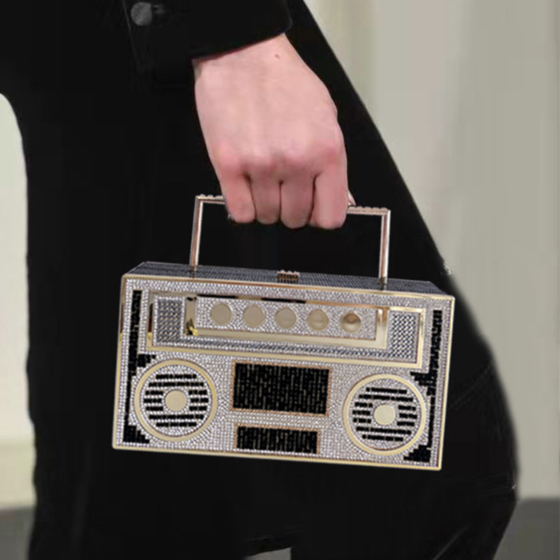 2022 New Trendy Handbag Women's Recorder Bag Crossbody Banquet Bag Personalized Show Bag