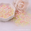 Mixed -size ABS non -porous imitation pearl loose beads DIY accessories decorative high -bright macaron makeup box fills beads