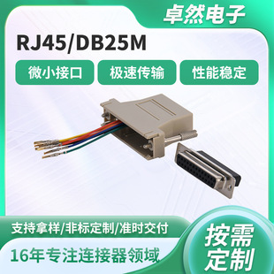 DB25M�DRJ45�D�Q�^ 25� ��ӡ�C/��ʽ�O�䌣�� ������僽�ˇ