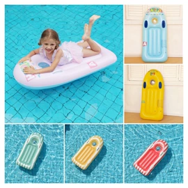 游泳圈;游泳辅助用品;水上充气床