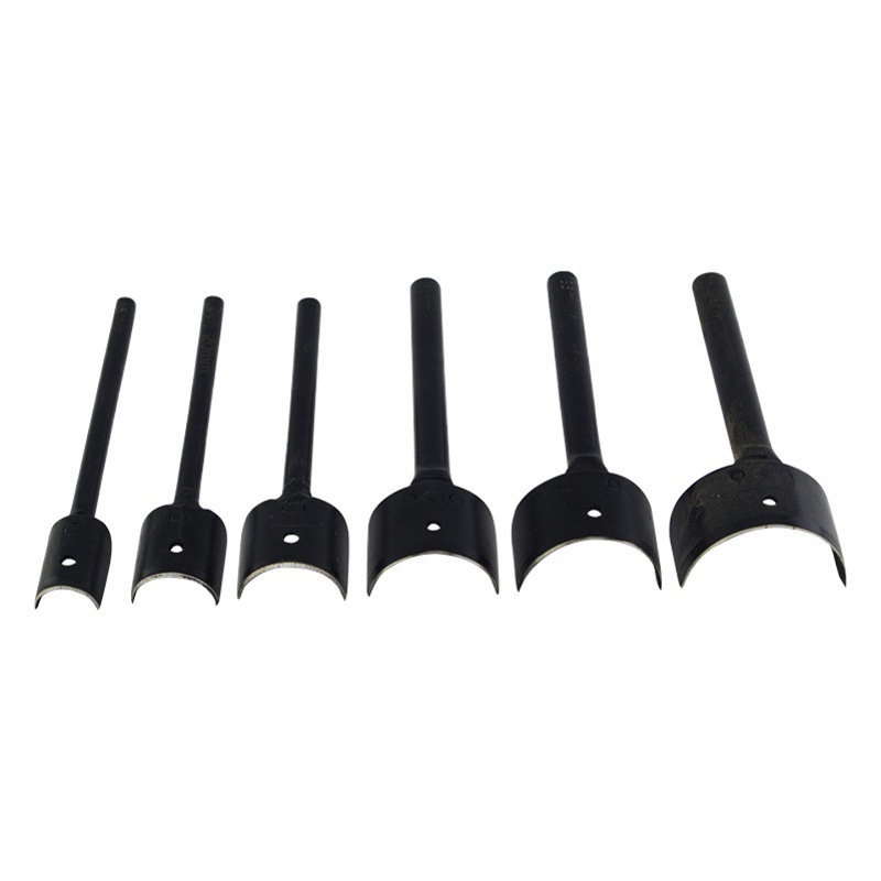 Corte de cola de cinturón negro de Lizhongchuang corte de semicírculo poco profundo corte 1/2 corte corte yuan poco profundo rojo tipo C punzamiento personalizado