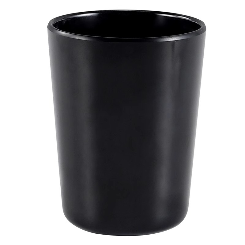 Tazas de melamina cubiertos comerciales japoneses tazas de plástico de porcelana negra restaurantes hot pot tienda tazas de agua de resina tazas de té tazas de vino