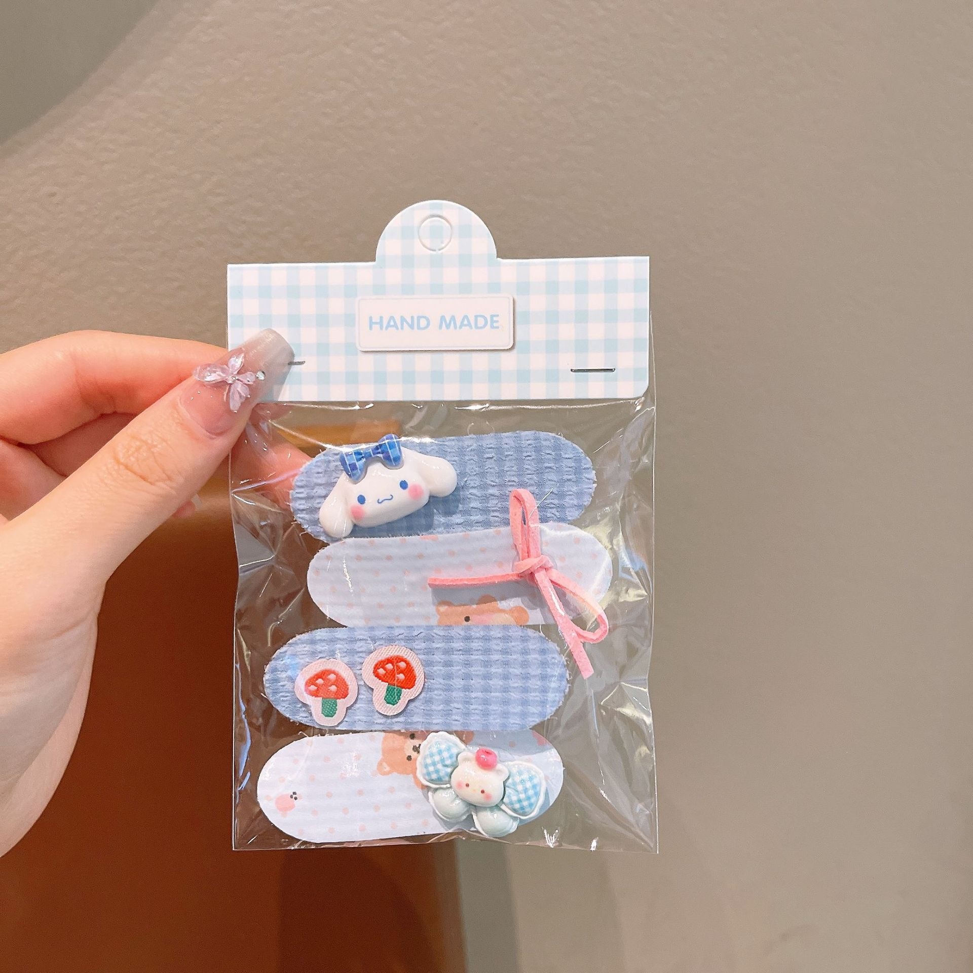 Cintas de cabello para niños dibujos animados velcro para bebés no lastimar el cabello roto artefacto de cabello para niñas fijas de cabello fijas