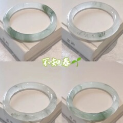 不知春圆条手叮当镯琉璃镯子清新百搭仙女镯新中式手镯