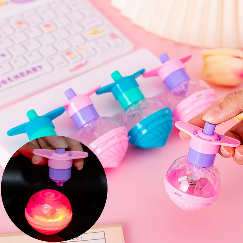 Детская мигающая игрушка-вертушка, светящаяся скоростная вертушка с пусковой установкой, уличный киоск, ностальгический студенческий подарок, оптовая продажа