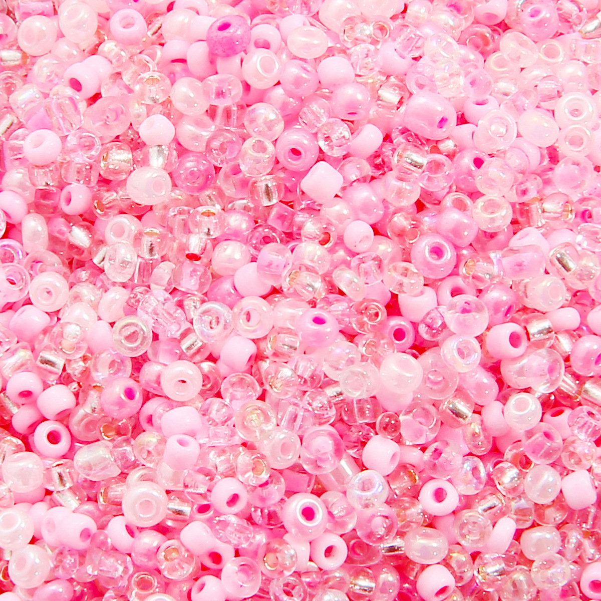 41# 3mm pink color, 7 specified mixed colors, 30g/pack, about 1000 pieces