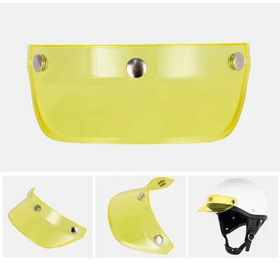 Vehicle Half-Helmet Visor Sunshade Motosiklet dəbilqələri