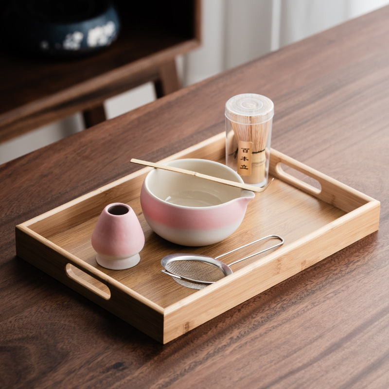 日本和风抹茶碗打抹茶工具点茶碗抹茶杯搅拌器茶筅器具套装礼盒装|undefined
