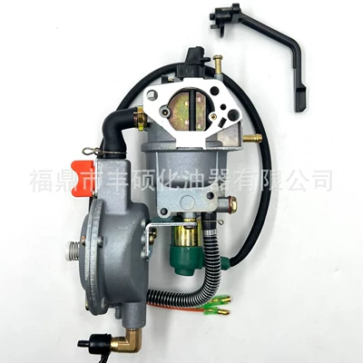 Oil and gas dual-purpose carburetor GX 390 340 LPG NG 188F 190F 5-8KW natural gas generator batch