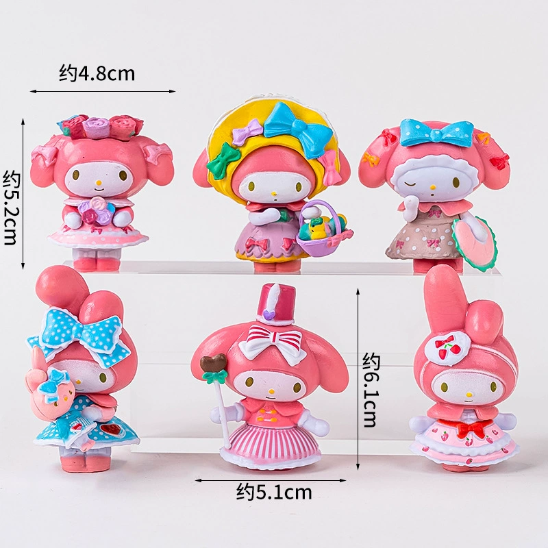 Xiaohongshu is the same cute Kuromi cake decorative ornament net red girl girl birthday party dressing plug -in