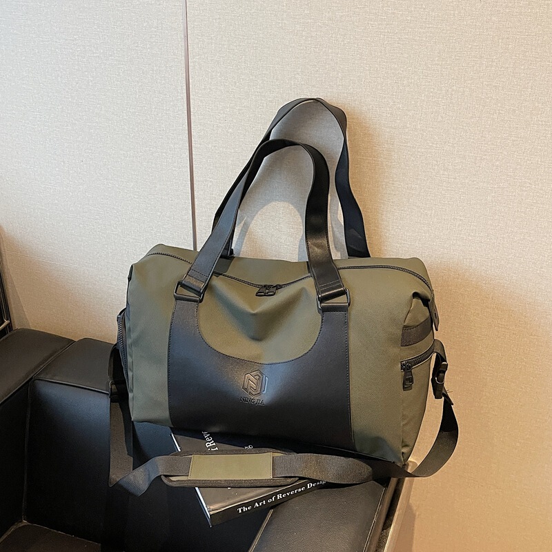 Cross-Border Short-Term Travel Bag, Fitness Bag, Lightweight Luggage Bag, Men's Large-Capacity Handbag, Travel Bag, Fitness Bag
