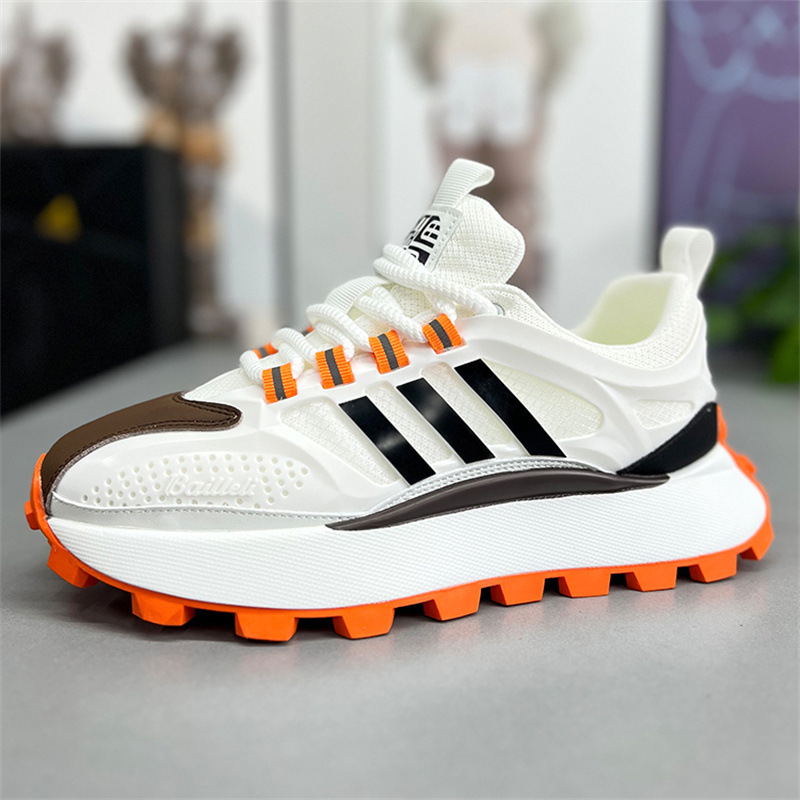 Dopamine 2024 Popular Ultra-Light Mesh Breathable Versatile Stylish Personality Campus Internet Celebrity Dad Shoes Sneakers for Men