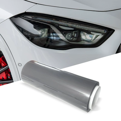 Cross-border car TPU light black light film PPF headlight protective film scratches automatic repair protective car light transparent car film (Car headlight protective film) - tpu-light-black-light-film-30cm15m