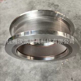节约能耗可定制禽类饲料抱箍型环模适配IDAH宜大530F制粒机配件
