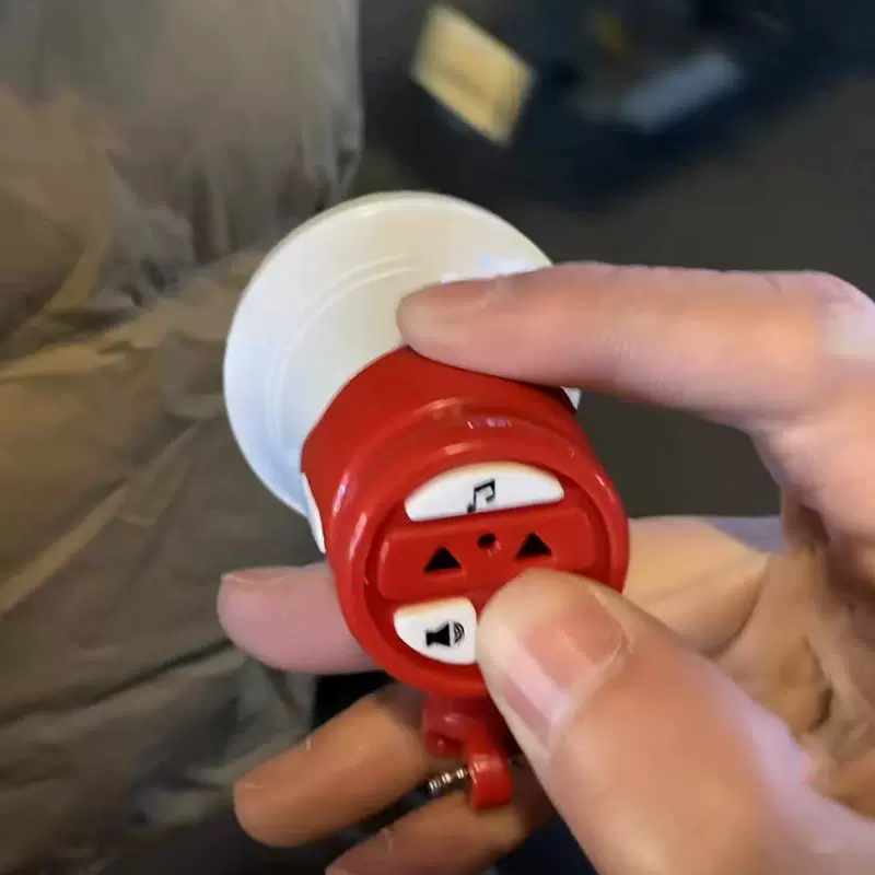 Мини-маленький динамик брелок громкий маленький громкоговоритель громкоговоритель электрический ручный крик креативный брелок