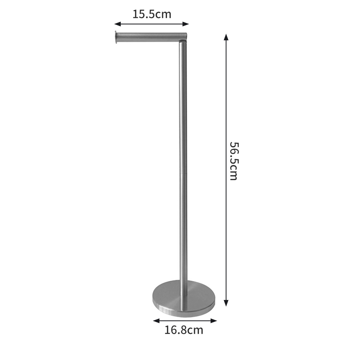 ステンレス縦型ティッシュラック台所穴なしティッシュ収納棚ティッシュボックス客間拭きトイレットペーパーホルダー