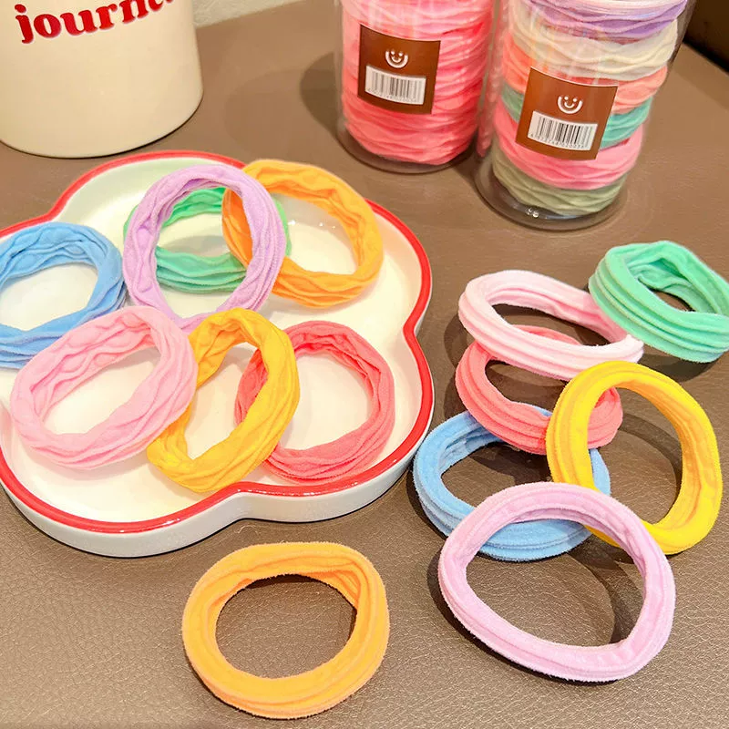 Children's elastic hair rope, ponytail, hair accessory