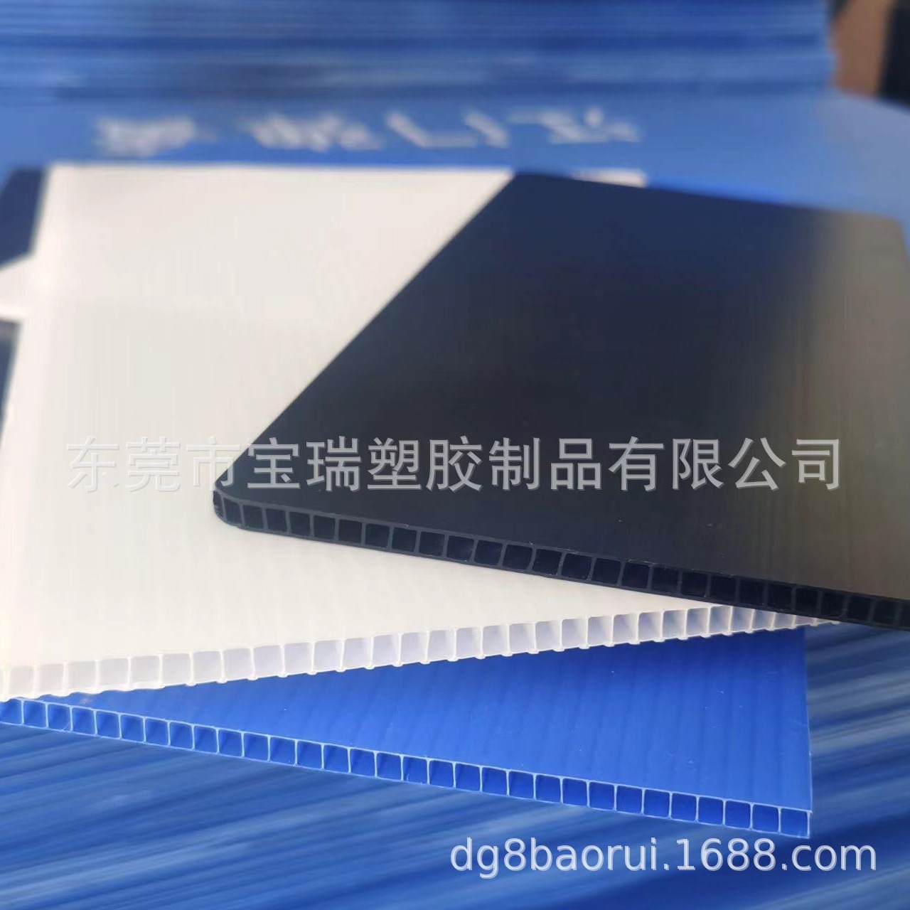 安薇福建广州浙江中空板彩色瓦楞板箱包垫隔板塑料uv印刷喷绘板