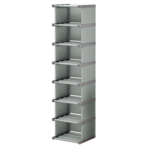 Shoe rack simple household door dust-proof shoe cabinet storage artifact space-saving multi-story dormitory indoor rental house