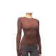 Skims Spice Girls Shoulder Tight Waist Long-Sleeved T-Shirt Sports Fitness Yoga Clothes Skin-Friendly Textic Slim-Fit Slimming Base Clothes
