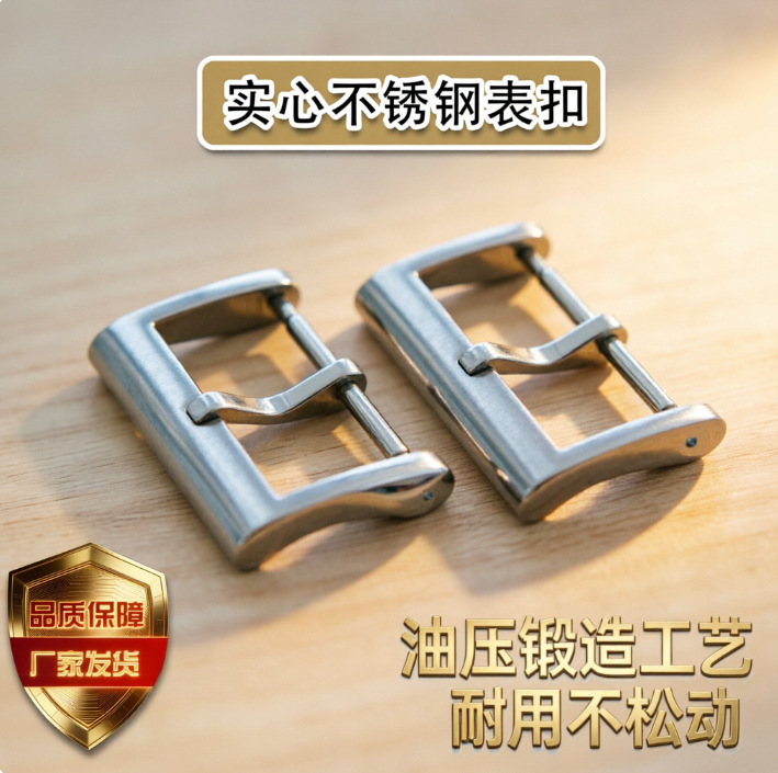 厂家供应通不锈钢材质手表表带扣22/26mm通用手表配件智能手表扣