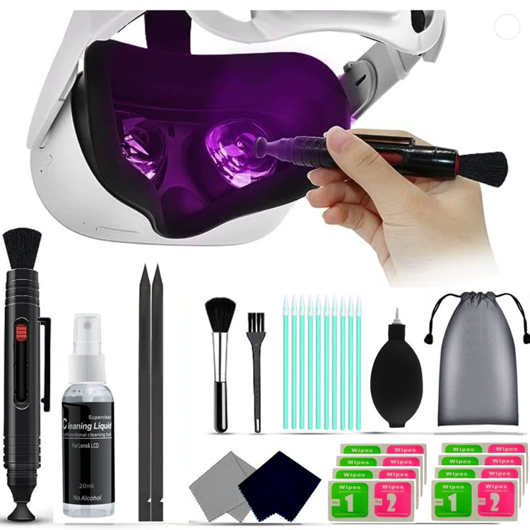 VR virtual glasses cleaning kit lens cleaner lens pen Bluetooth headset cleaning set Ar cleaning tool