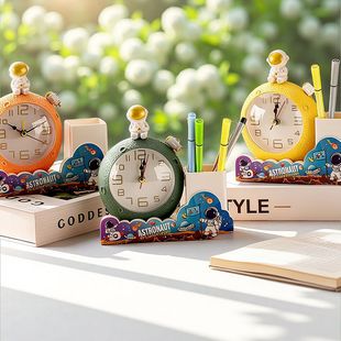 �羳�๦�܃�ͯ�PͲ�[�R�W�����Ҵ��^�RAlarm clock pen holdeer