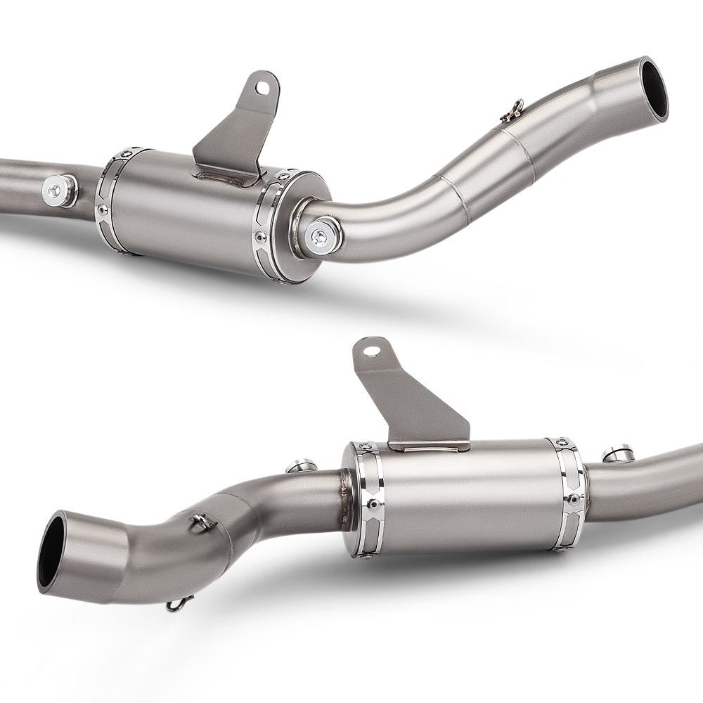 Suitable for motorcycle XSR700 modification, R7 front exhaust pipe, Scorpio Dream Star tail muffler