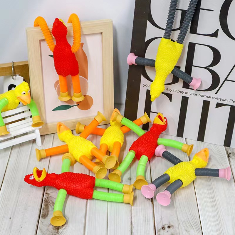 빛나는 비명 치킨 없음: 무작위 색상