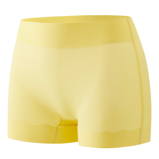 0029 Special Skin-adjusting Invisible Safety Underwear Women's Liquid Foundation Anti-running Light Thin Traceless Two-in-One Base Boxers