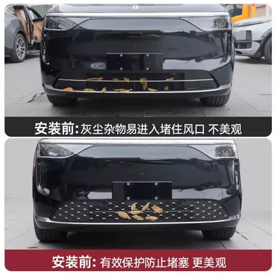 No-Disassembly M5 Front Grille Ultra Automobile anti-insect net