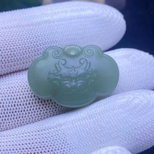 Factory Outlet Xinjiang Hotan Jade Ruyi Pendant Baby Special Seiko Carving Quality Assurance