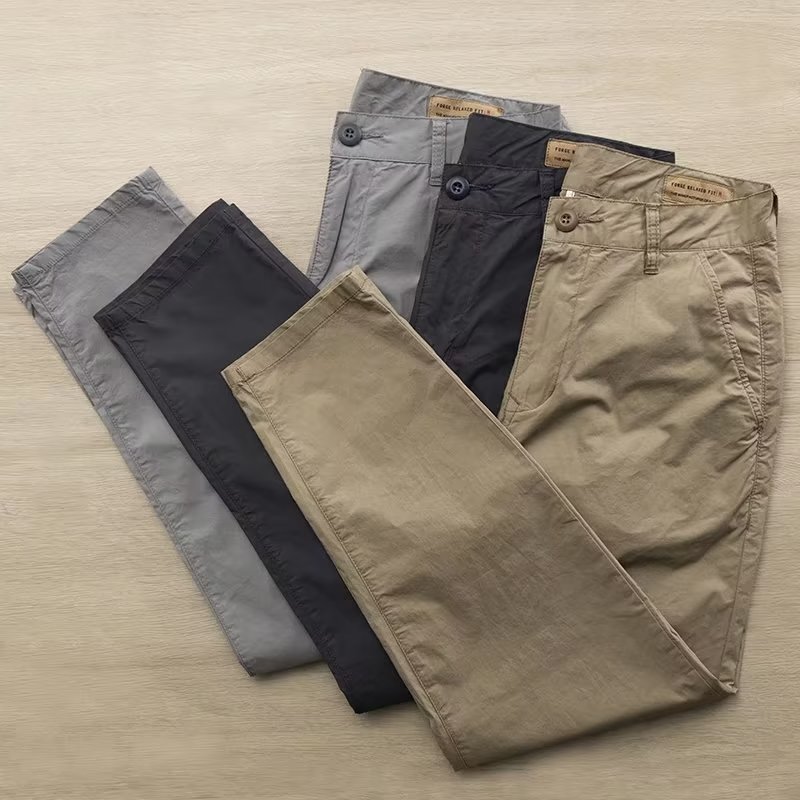 Men's wear-resistant summer thin trousers