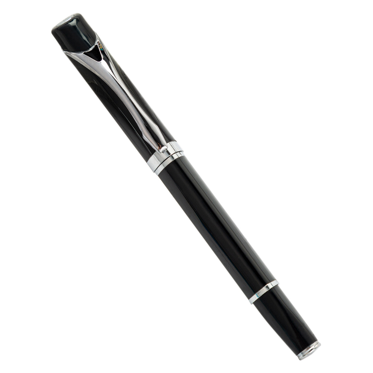 Fabricante mayorista bolígrafo de firma creativo papelería negro bolígrafo de negocios metal acuoso bolígrafo neutro logo