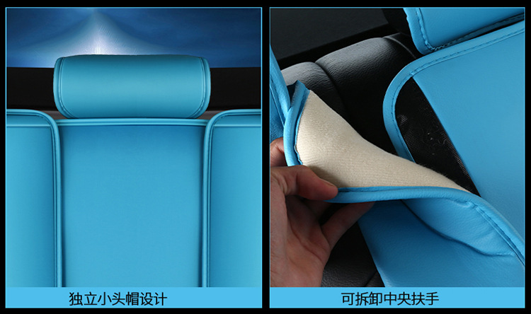 Cross-border foreign trade car seat cover five seat cover fully surrounded winter seat cushion four seasons leather cushion factory generation