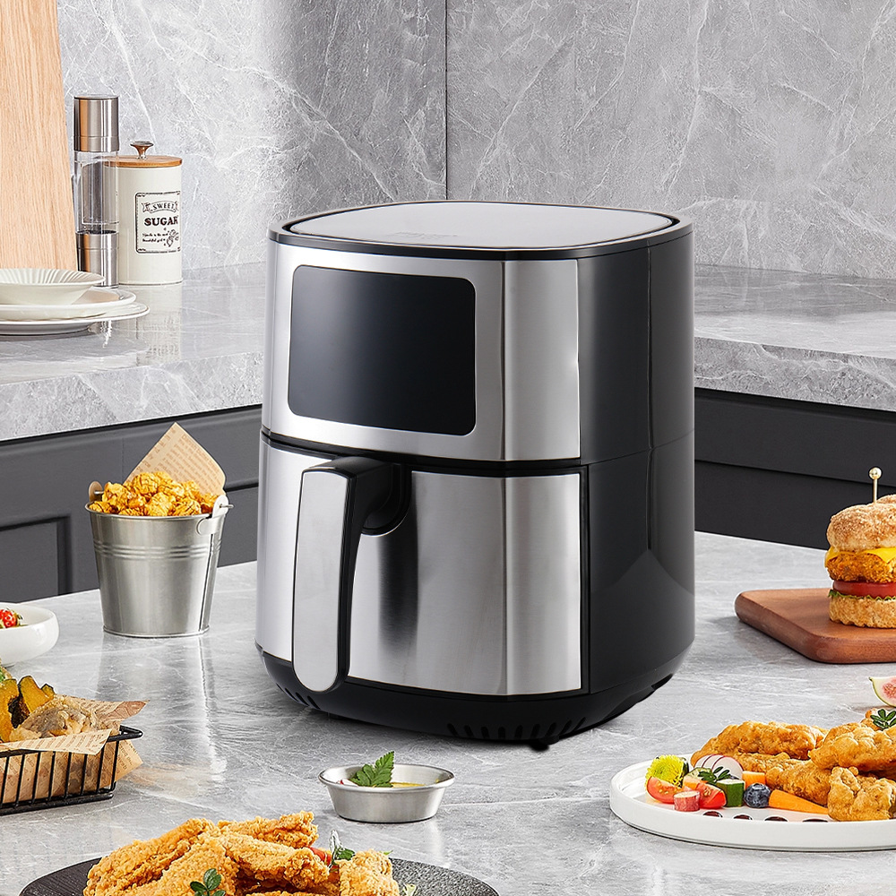 Estrella ganadora transfronteriza especial para el hogar barbacoa de pollo frito chips huevo tarta hornear freidora de aire multifuncional