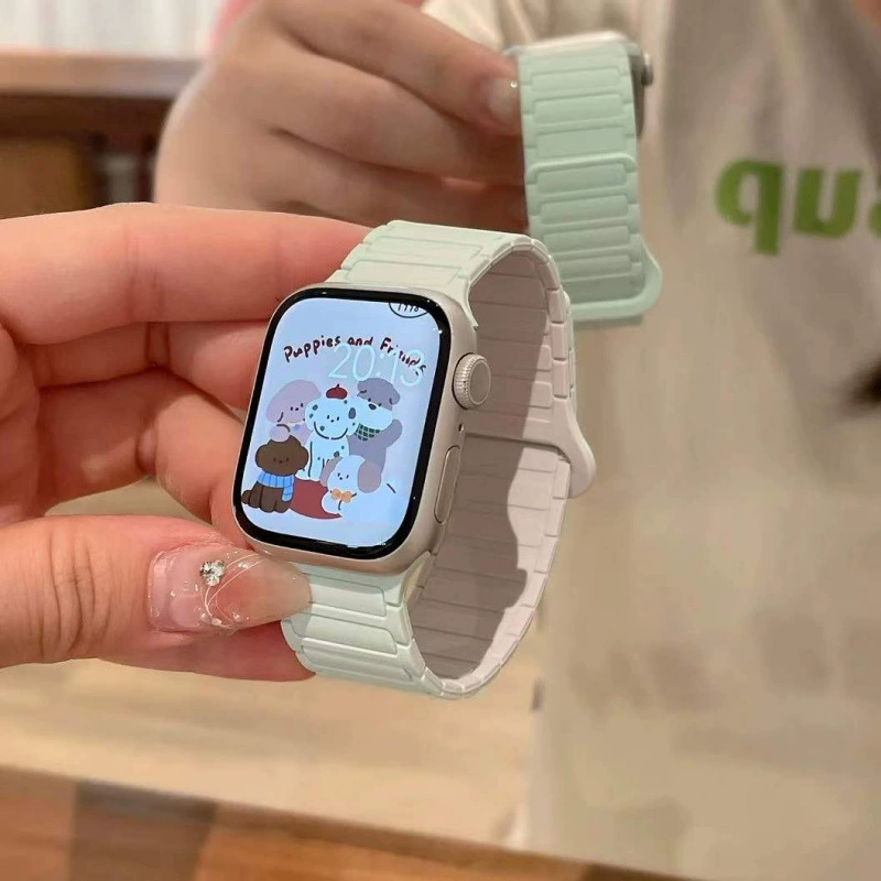 Та же модель подходит для ремешка Apple Watch S9 iWatch SE Ultraapplewatch8 с магнитным креплением S10
